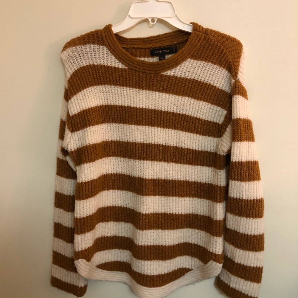 Love Tree striped sweater